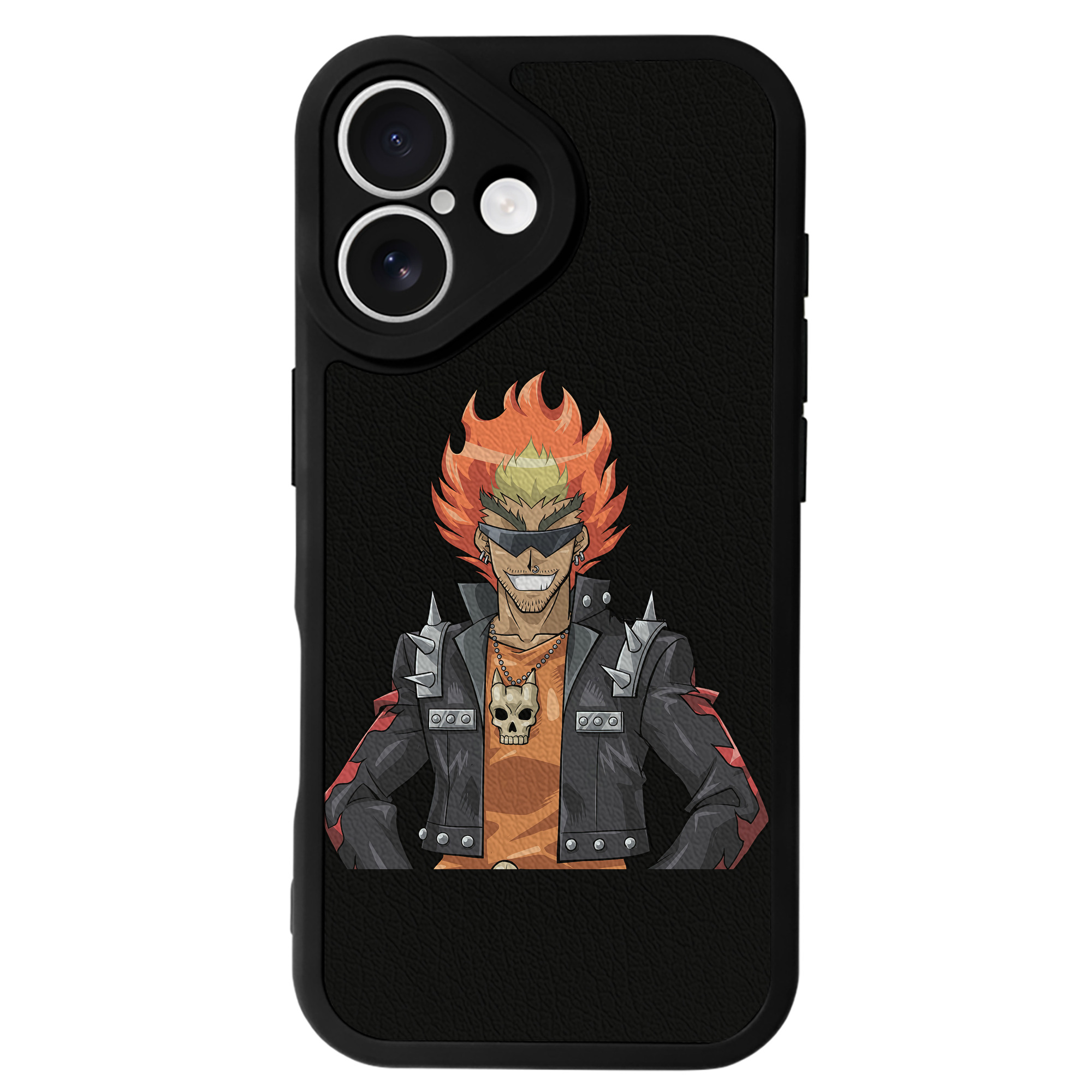 遊☆戯☆王 Yu-Gi-Oh! 【iPhone 16シリーズ対応】シリコンスマホケース（レザー調） 材質：シリコン